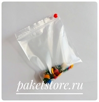 Пакет с замком Zip-Lock 7 х 12 см 50 мкм. Артикул 2221 2221
